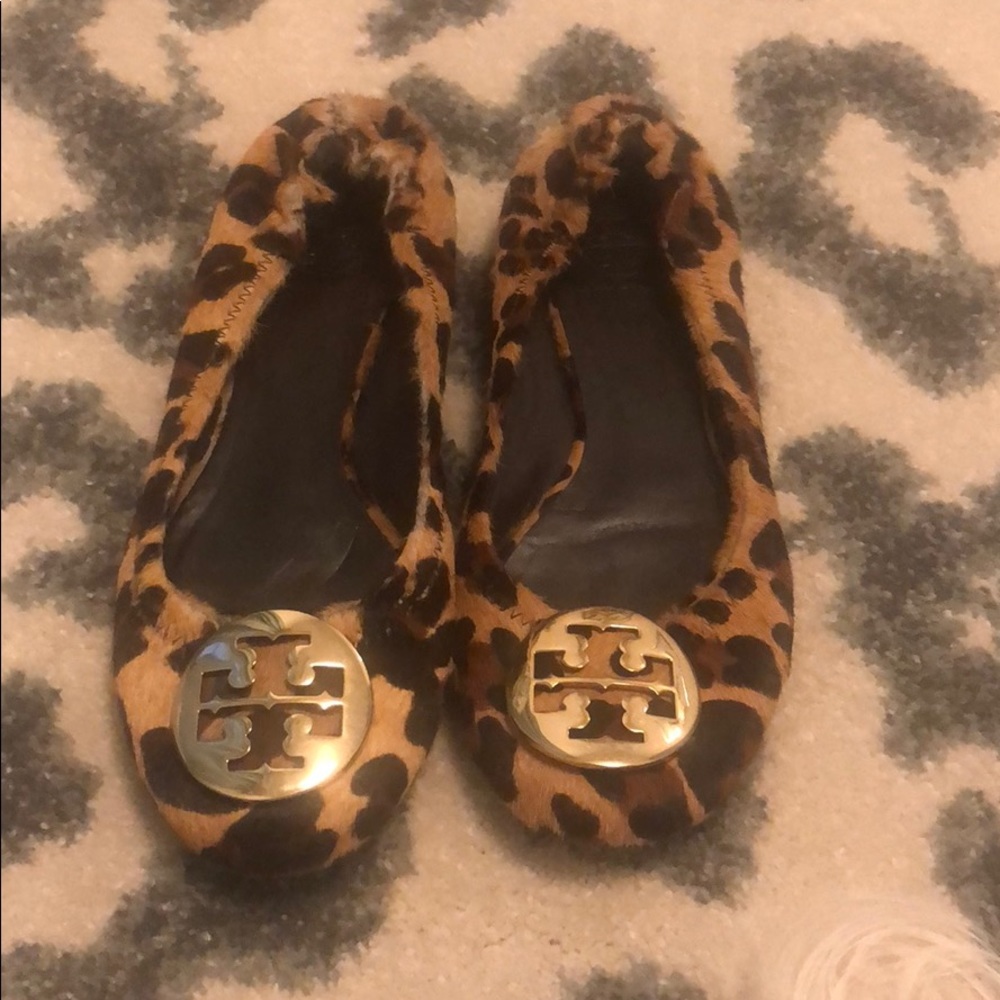 Tory Burch Flats Cheetah!